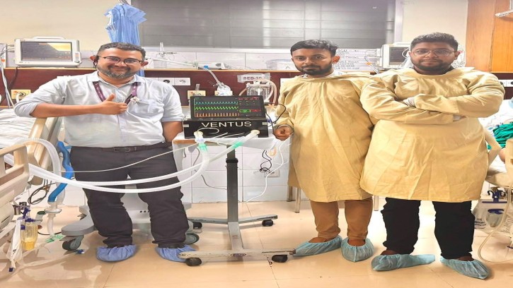 দেশেই তৈরি ‘VENTUS’: সংকটাপন্ন রোগীর চিকিৎসায় আশার আলো